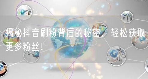 揭秘抖音刷粉背后的秘密，轻松获取更多粉丝！